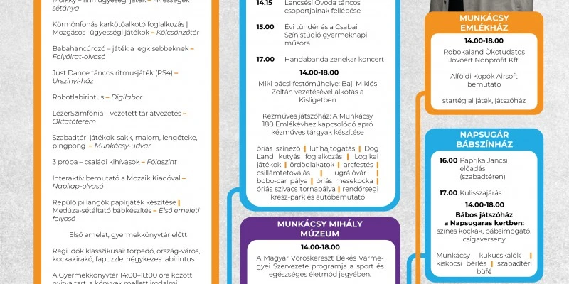 Városi Gyereknap a Munkácsy Negyedben