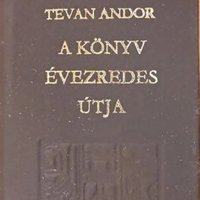 Tevan Andor könyvművészeti és kiadói tevékenysége